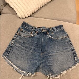 Levi's Blue Jean Shorts for Women